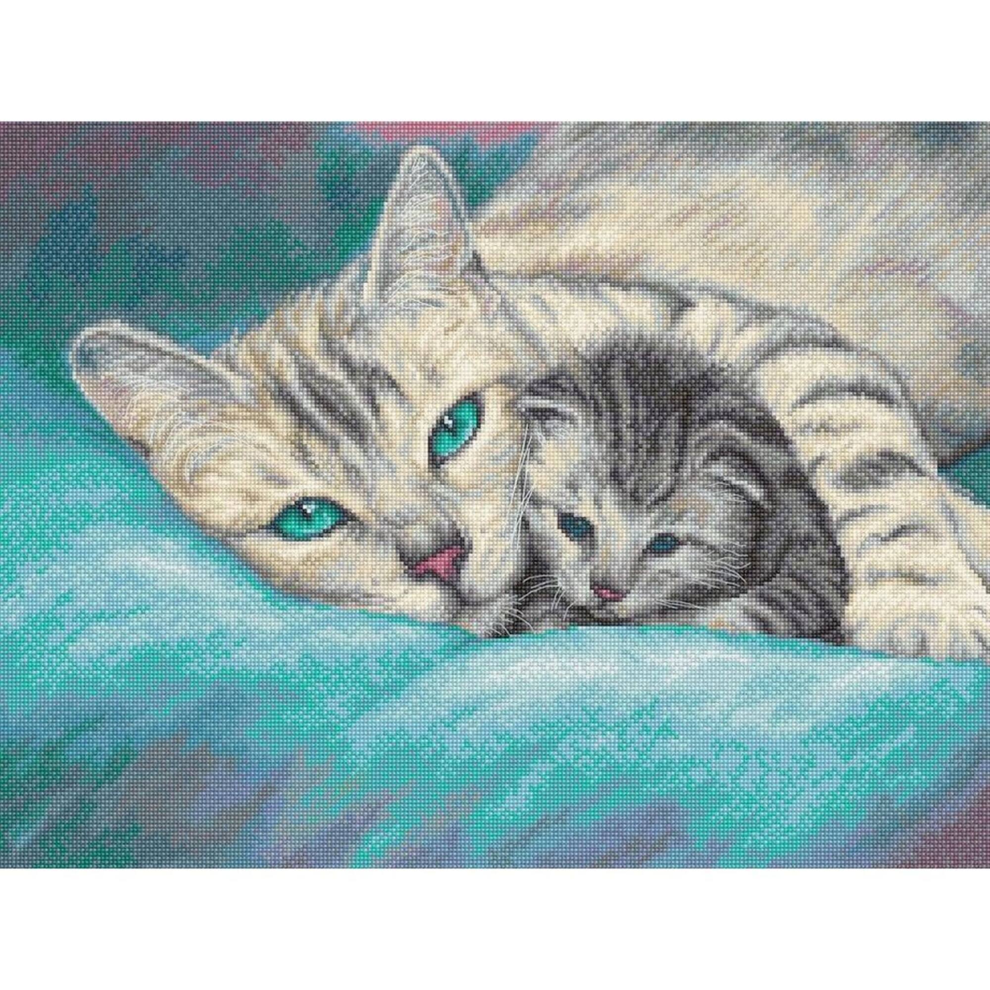Letistitch Tucked In Counted Cross Stitch Kit